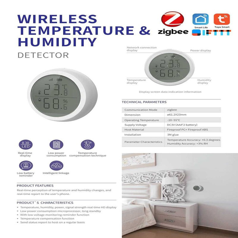 Gateway Tuya Zigbee 3.0 pentru senzori smart Gateway Tuya Zigbee 3.0 pentru senzori smart